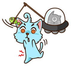 Catlikelove & The Monster sticker #2703636