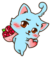 Catlikelove & The Monster sticker #2703639