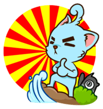 Catlikelove & The Monster sticker #2703640