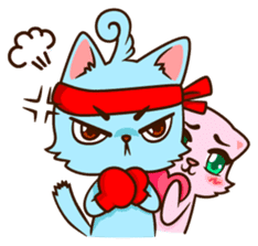 Catlikelove & The Monster sticker #2703641