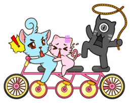 Catlikelove & The Monster sticker #2703658