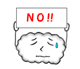 Pop of clouds sticker #2703742