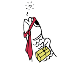 Uoneko - Fish Cat - sticker #2703785