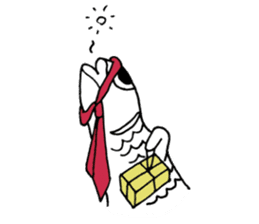 Uoneko - Fish Cat - sticker #2703785