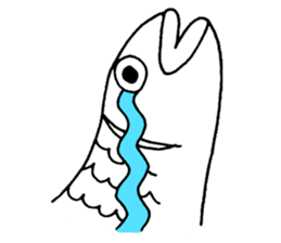 Uoneko - Fish Cat - sticker #2703791