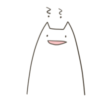 Growing cat(haeru neko) sticker #2704024