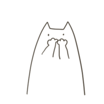 Growing cat(haeru neko) sticker #2704037