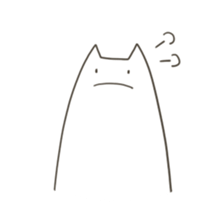 Growing cat(haeru neko) sticker #2704045