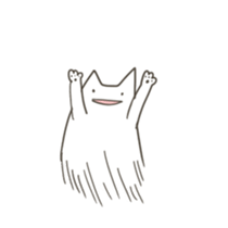 Growing cat(haeru neko) sticker #2704057