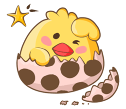 Cute chickens - Piyoko sticker #2704063