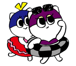 umiikokun sisters sticker #2704363