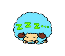 Afro-Sheep sticker #2704582