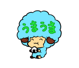 Afro-Sheep sticker #2704590