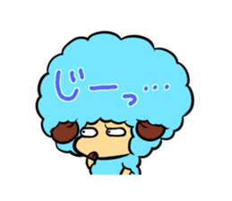 Afro-Sheep sticker #2704594