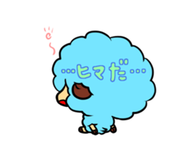 Afro-Sheep sticker #2704617