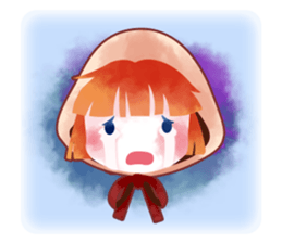 snowflake girl sticker #2705144