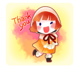 snowflake girl sticker #2705151