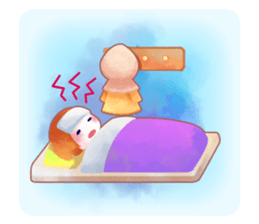 snowflake girl sticker #2705158