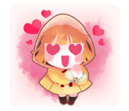 snowflake girl sticker #2705162