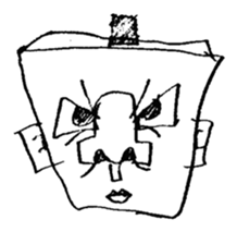Weird Face Sticker 2 - Graffiti - sticker #2706343