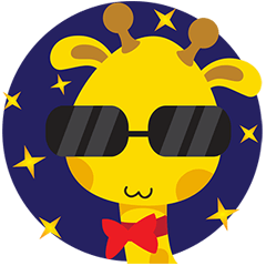 Gimboo, funny little giraffe