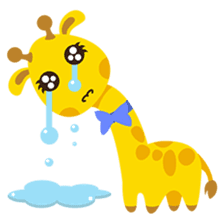 Gimboo, funny little giraffe sticker #2706461