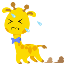 Gimboo, funny little giraffe sticker #2706463