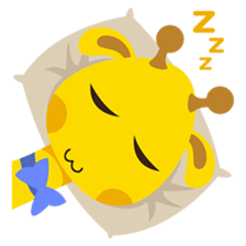 Gimboo, funny little giraffe sticker #2706467