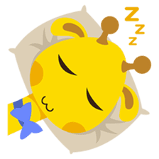 Gimboo, funny little giraffe sticker #2706467