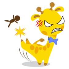 Gimboo, funny little giraffe sticker #2706468