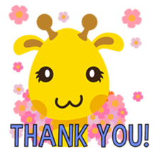 Gimboo, funny little giraffe sticker #2706493