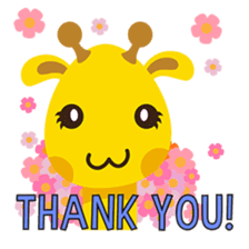 Gimboo, funny little giraffe sticker #2706493