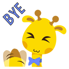 Gimboo, funny little giraffe sticker #2706498