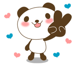 The cute panda sticker #2706562