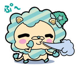 Colorful Lion sticker #2706624