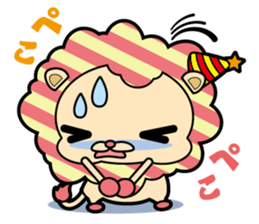 Colorful Lion sticker #2706628