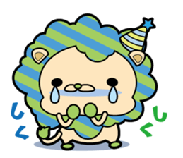 Colorful Lion sticker #2706629