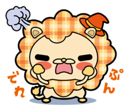 Colorful Lion sticker #2706631