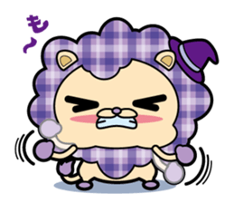 Colorful Lion sticker #2706632