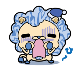 Colorful Lion sticker #2706641