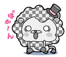 Colorful Lion sticker #2706645