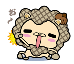 Colorful Lion sticker #2706648