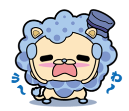 Colorful Lion sticker #2706658