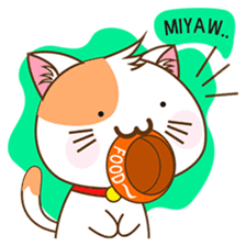 Kenta, the innocent cat sticker #2706671