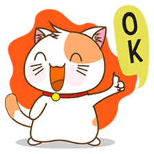 Kenta, the innocent cat sticker #2706674