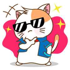 Kenta, the innocent cat sticker #2706676
