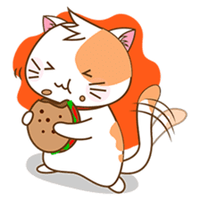 Kenta, the innocent cat sticker #2706693