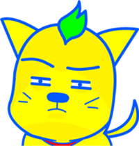 quirky dog Napple sticker #2706752