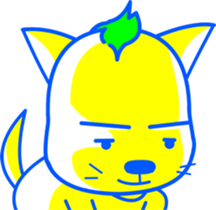 quirky dog Napple sticker #2706756