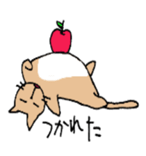 Apple and cats sticker #2706985
